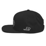 Kaufinator Flat Bill Snapback Hat (Black)