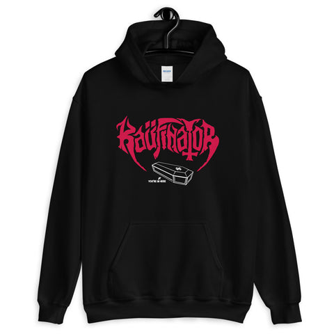 2-sided Kaufinator hoodie